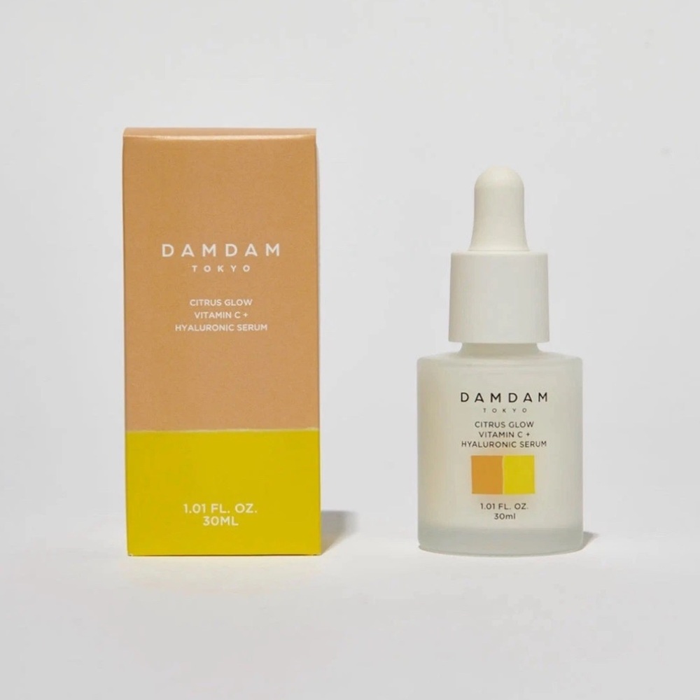 NIB DAMDAM TOKYO Citrus Glow Vitamin C+ Hyaluronic Serum Full Size $68